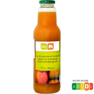 Delhaize Bio | Suc bio de mere si mango 750ml
