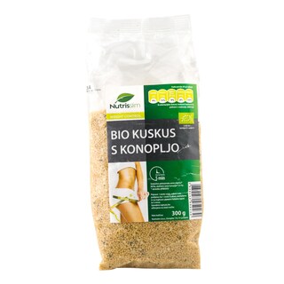 Nutrisslim | Couscous cu canepa bio 300G