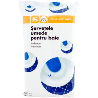 365 | Servetele umede pentru baie 42 bucati