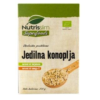 Nutrisslim | Seminte de canepa bio 200G