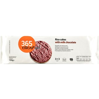 365 | Galete cu orez si glazura de ciocolata cu lapte 150g