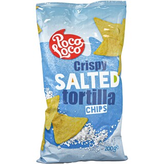 Poco Loco | Tortilla chips cu sare 200g