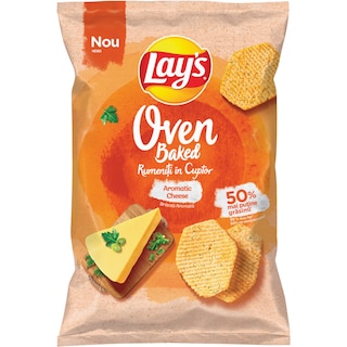 Lay's | Chipsuri rumenite in cuptor cu branza aromata 125g