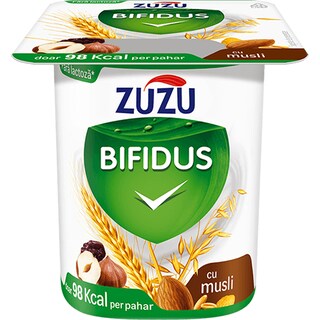 Zuzu | Bifidus | Iaurt cu musli 125g