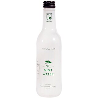No 1 Botanicals | Apa minerala carbogazoasa cu extract de menta 330ml