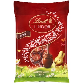 Lindt | Lindor | Oua de ciocolata cu lapte 90g