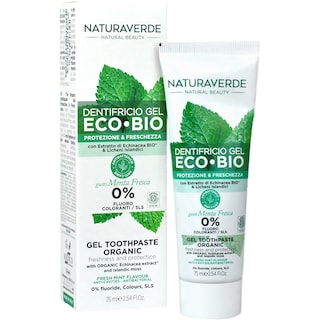 NaturaVerde | Pasta de dinti Gel ecologica, cu aroma de menta 75ml