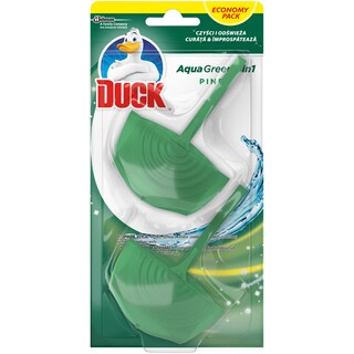 Duck | Odorizant toaleta Aqua Green 4in1 Pine 2x40g