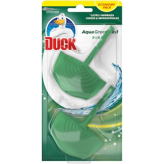 Duck | Odorizant toaleta Aqua Green 4in1 Pine 2x40g
