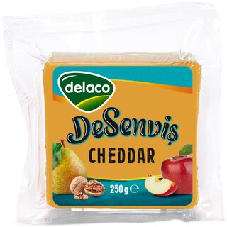 Delaco | DeSenvis | Branza Cheddar 250g