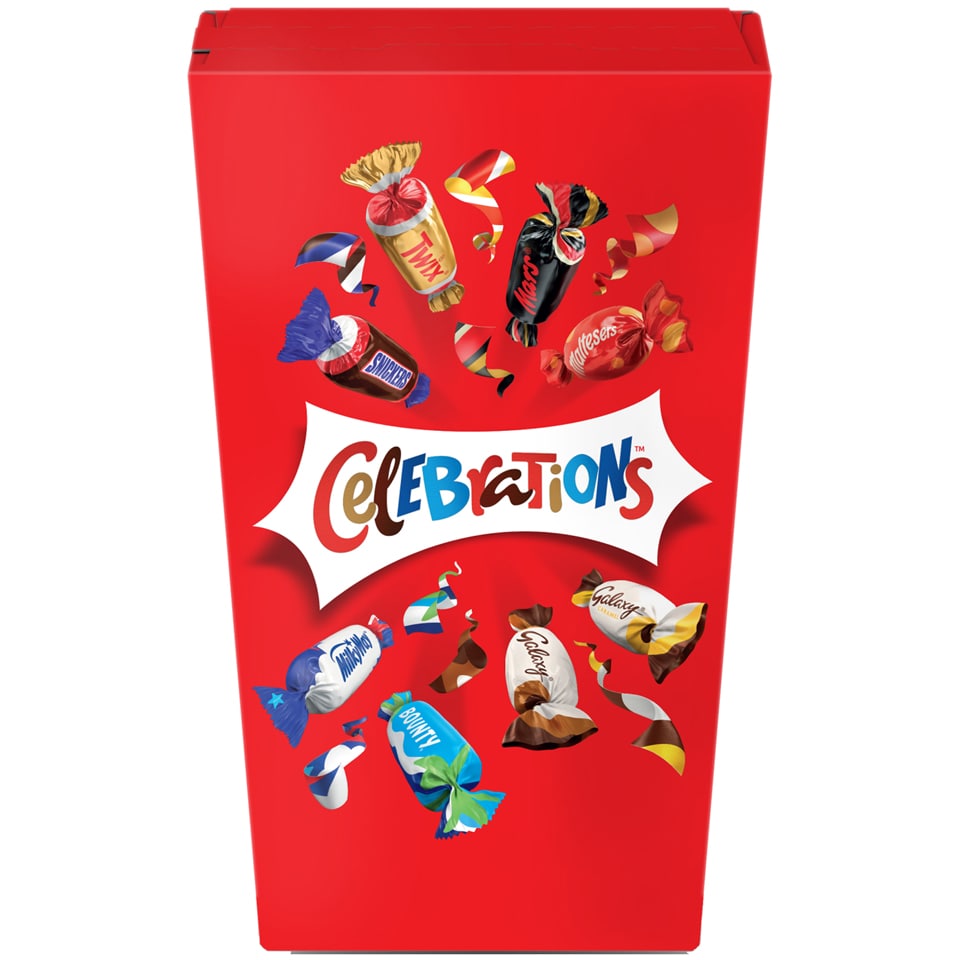 Celebrations | Mini Box selectie de ciocolata cu lapte 69g | Mega-image