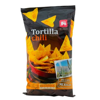 Delhaize | Tortilla cu aroma de chili 170g