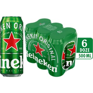 Heineken | Bere blonda 6x0.5L
