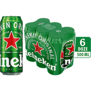 Heineken | Bere blonda 6x0.5L