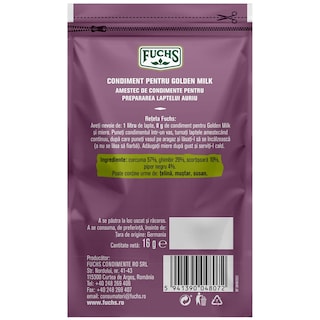 Fuchs | Condimente pentru Golden Milk 16g