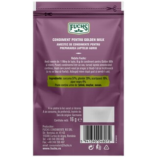 Fuchs | Condiment pentru Golden Milk 16g