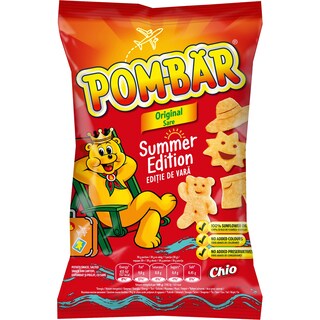 Pom-Bar | Snack din cartofi, expandat si prajit cu sare 50g