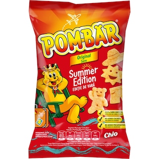 Pom-Bar | Snack din cartofi, expandat si prajit cu sare 50g