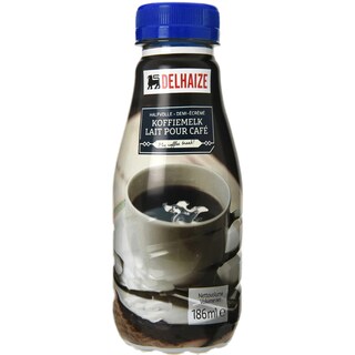 Delhaize | Lapte semidegresat pentru cafea 186ml