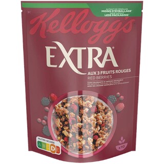 Kellogg's | Cereale cu extra fructe rosii 450g