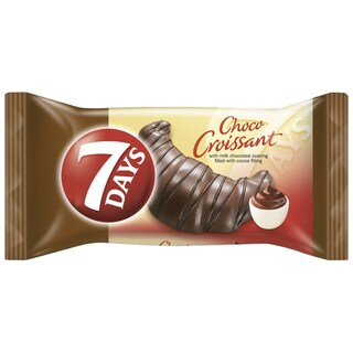 7Days | Croissant crema cacao, glazura ciocolata 60g