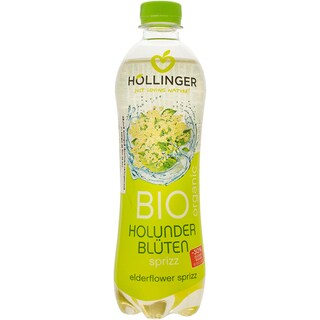 Hollinger | Bautura racoritoare carbogazoasa cu suc de soc bio 0.5l