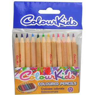 Colour Kids | Creioane colorate, 12 culori