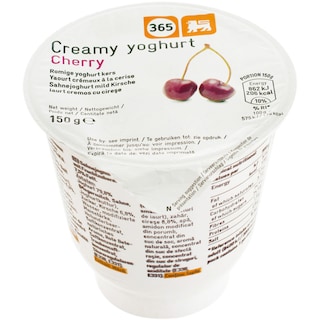 365 | Iaurt cremos cu fructe 10% grasime 150g