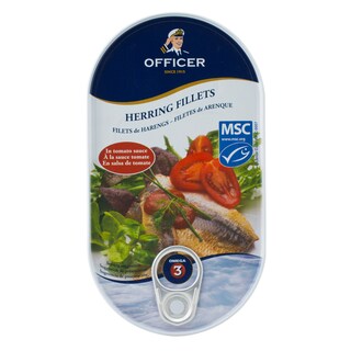 Officer | File de hering in sos tomat 200g