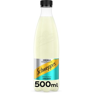 Schweppes | Apa tonica Bitter Lemon Zero Zahar 500ml