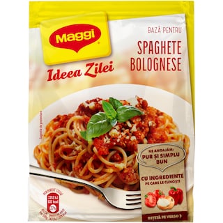 Maggi | Ideea zilei | Mix de condimente pentru spaghete Bolognese 49g