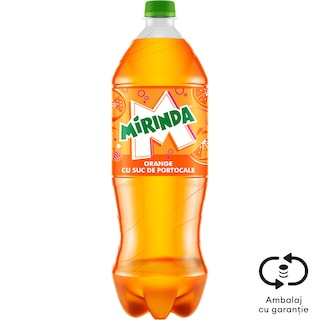 Mirinda | Bautura racortoare carbogazoasa cu suc de portocale 2L