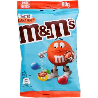 m&m's | Bomboane de ciocolata cu caramel sarat editie limitata 80g