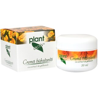 Plant Activ | Crema hidratanta cu extract de galbenele 50ml