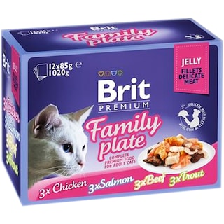 Brit Premium | Hrana umeda pentru pisici Jelly 12x85g