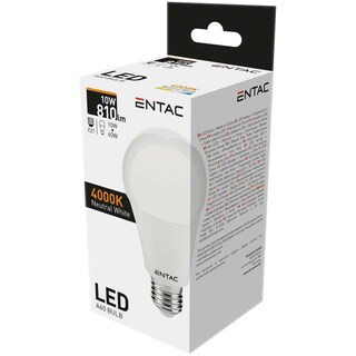 Entac | Bec LED E27 10W (60W) 4000K