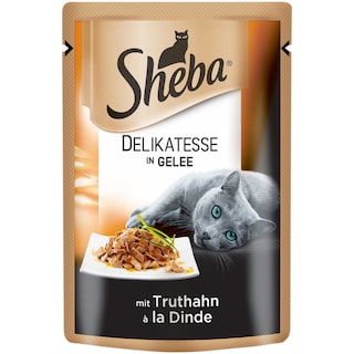 Sheba | Hrana completa pentru pisici adulte, cu curcan 85g