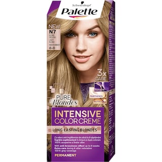 Palette | Intensive Color Creme | Vopsea pentru par N7 blond deschis