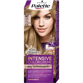 Palette | Intensive Color Creme | Vopsea pentru par N7 blond deschis