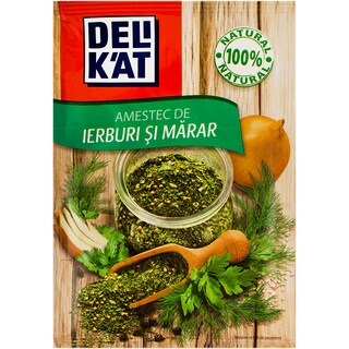 Delikat | Condimente ierburi si marar 13.5g