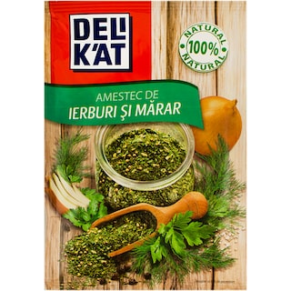 Delikat | Condimente ierburi si marar 13.5g