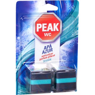 Peak | Tableta pentru bazin WC Azur marin 2x50g