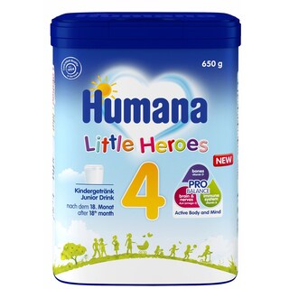 Humana | Formula de lapte pentru copii Little Heroes 4 Probalance, +18 luni 650g