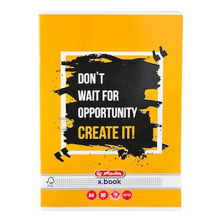 Herlitz | Caiet matematica A4, 80 file