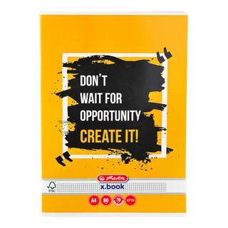 Herlitz | Caiet matematica A4, 80 file