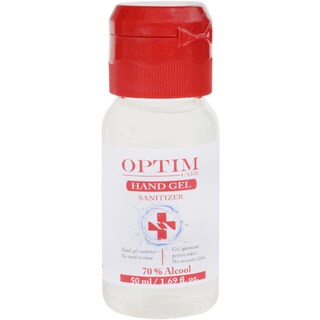 Optim | Gel igienizant pentru maini cu 70% alcool 50ml