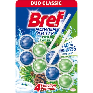 Bref | Odorizant WC cu parfum de pin 2x50g