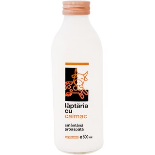 Laptaria cu caimac | Smantana proaspata 35% grasime 500ml