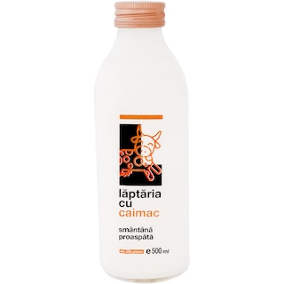 Laptaria cu caimac | Smantana proaspata 35% grasime 500ml