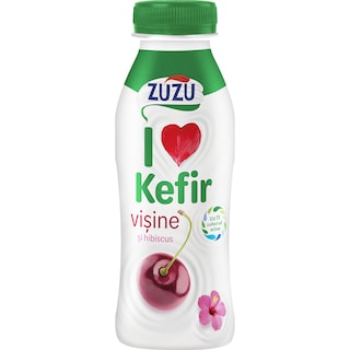Zuzu | Kefir cu visine si hibiscus 320g